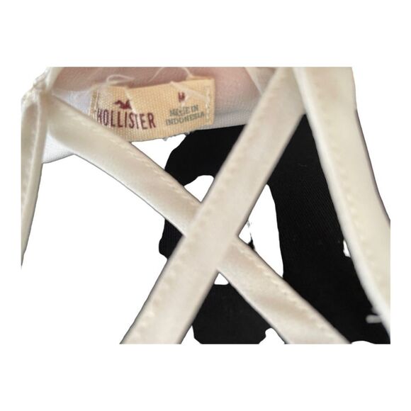 Hollister medium laced  cami off white - Picture 2 of 4